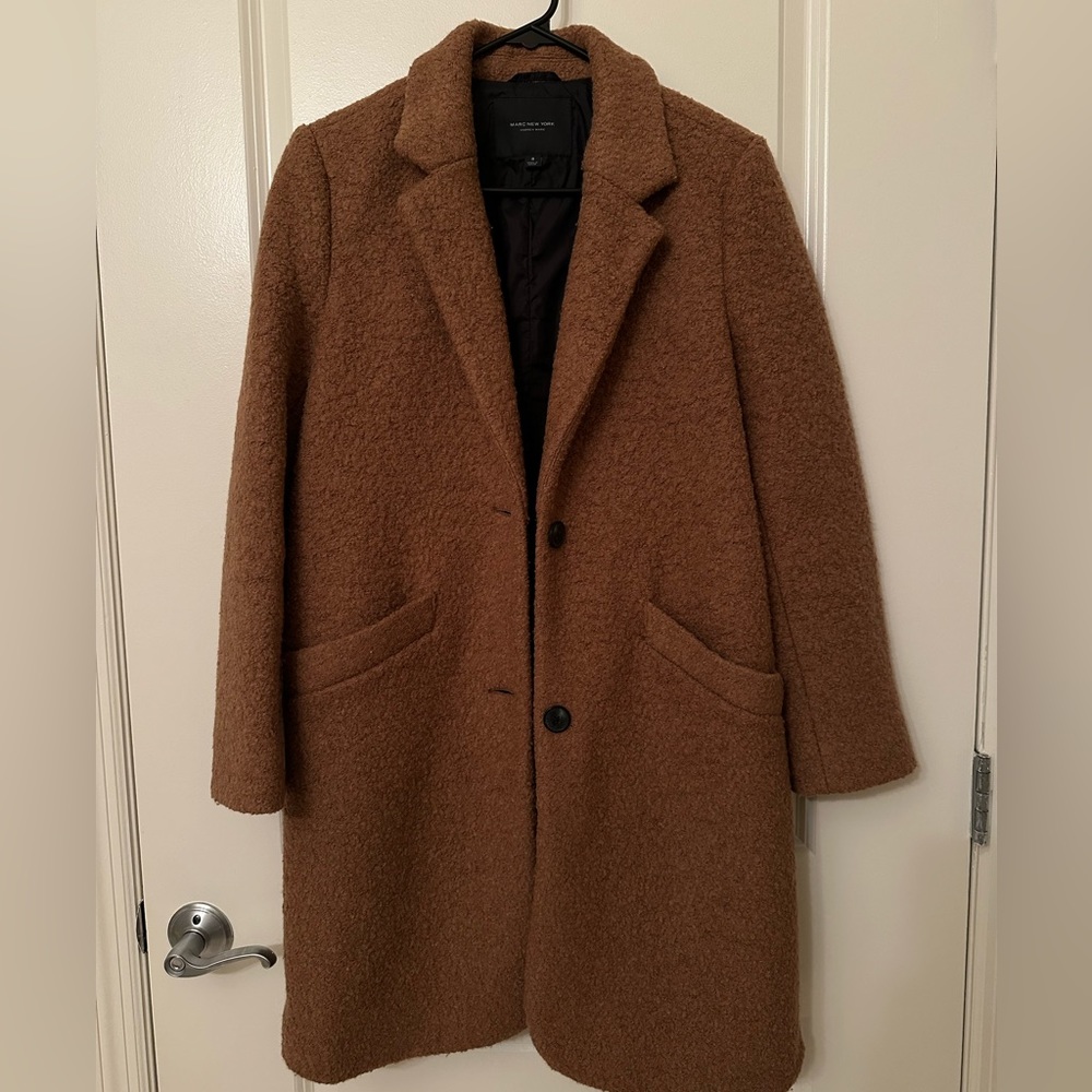 Andrew Marc Brown Long Coat